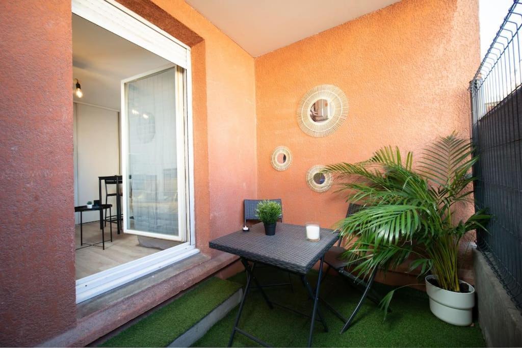 Appartement Climatise Terrasse Parking Gare St Charles 马赛 外观 照片